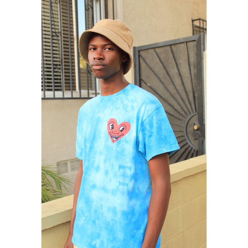 NWT Keith Haring Heart Cotton Tee